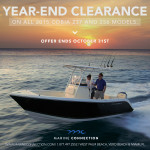 2015 Cobia 237 & 256 Model Year-End Sale